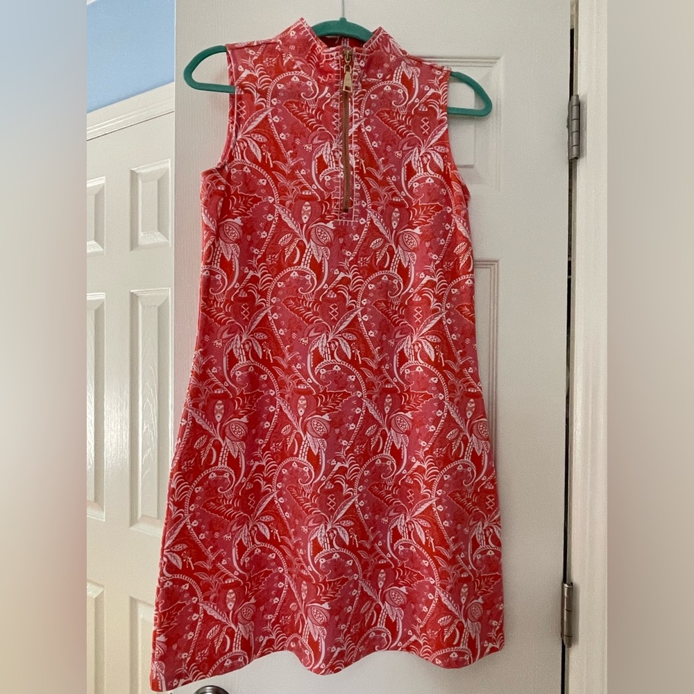 Spartina coral sleeveless dress
